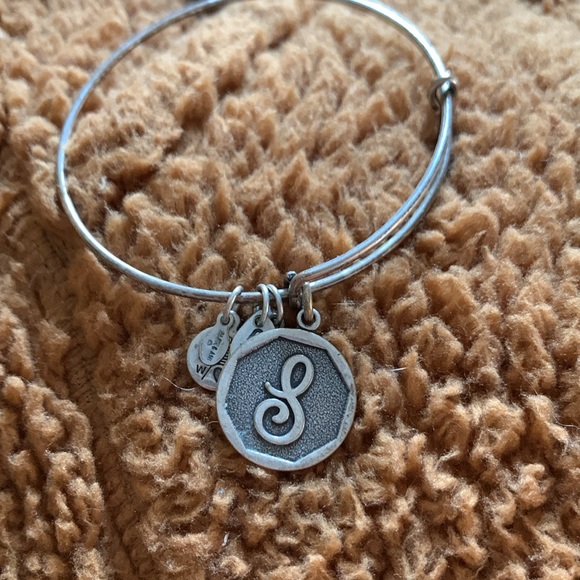 Alex and Ani “S” bracelet - Picture 2 of 3